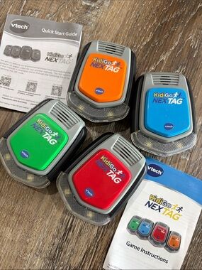 VTech KidiGo NEX TAG Set - Red, Blue, Green, Orange